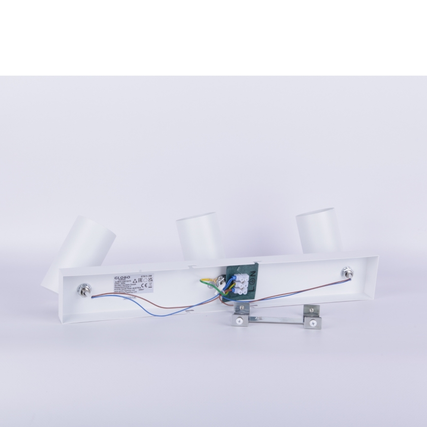 Globo - Deckenstrahler 3xGU10/35W/230V Weiß