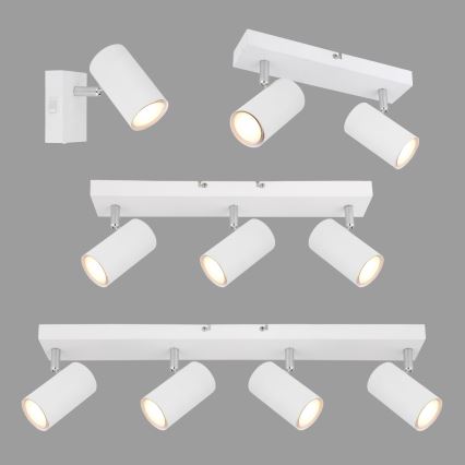 Globo - Deckenstrahler 3xGU10/35W/230V Weiß