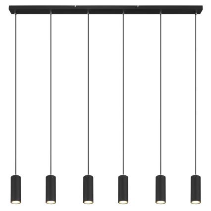 Globo - Kronleuchter mit Kabelaufhängung 6xGU10/35W/230V