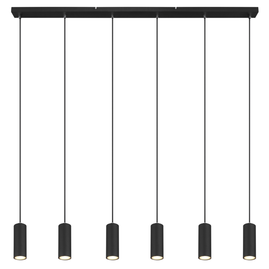 Globo - Kronleuchter mit Kabelaufhängung 6xGU10/35W/230V