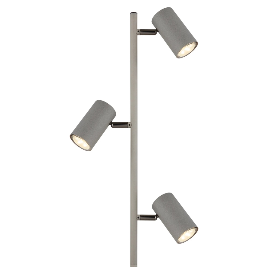 Globo - Stehleuchte 3xGU10/5W/230V grau
