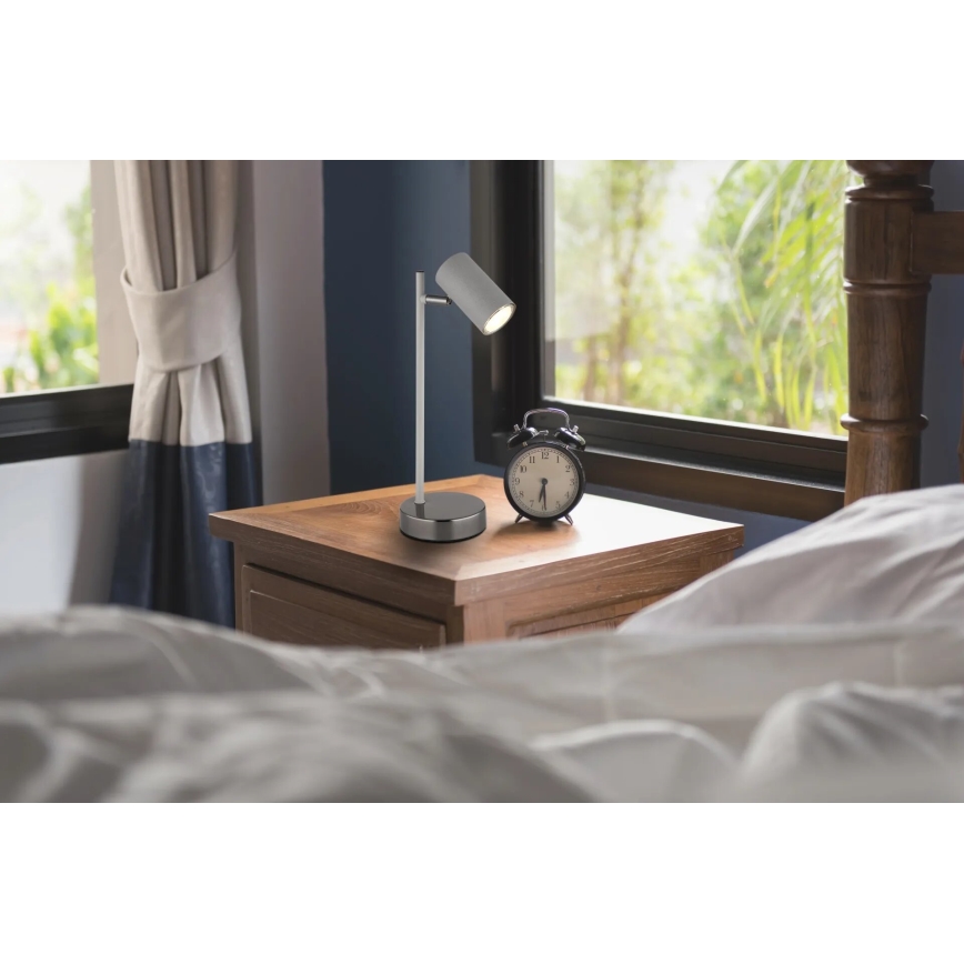 Globo - Tischleuchte 1xGU10/5W/230V grau/anthrazit