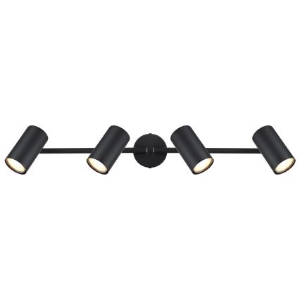 Globo - Strahler 4xGU10/25W/230V schwarz