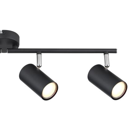 Globo - Strahler 4xGU10/25W/230V schwarz