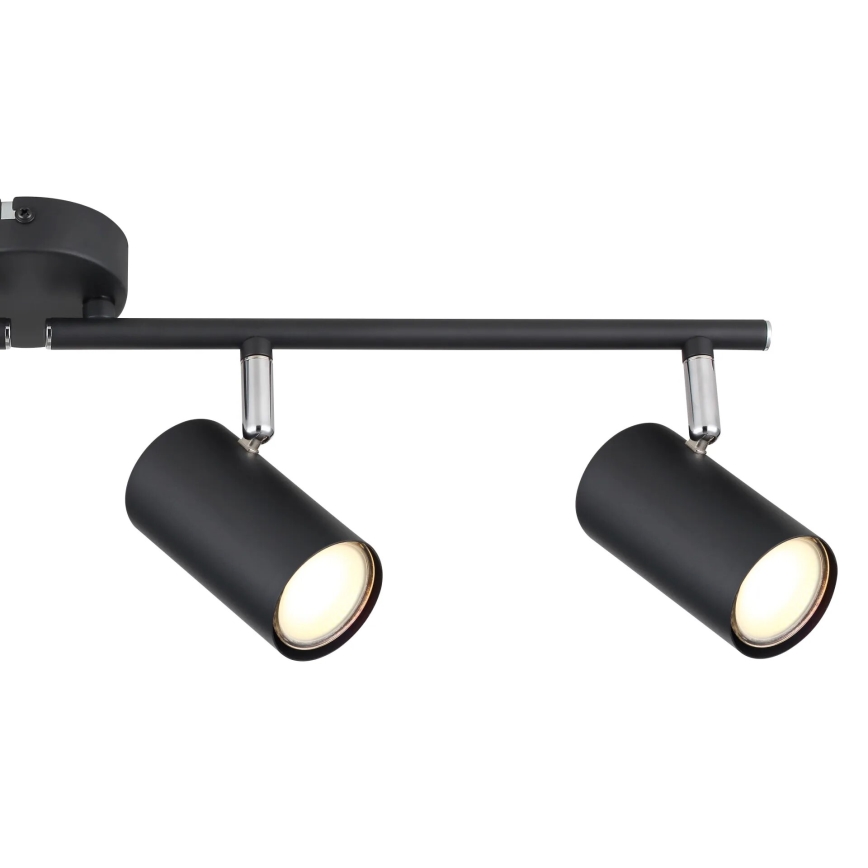 Globo - Strahler 4xGU10/25W/230V schwarz