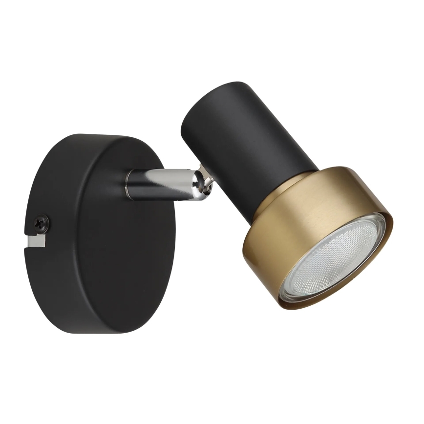 Globo - Wandstrahler 1xGU10/25W/230V schwarz/golden