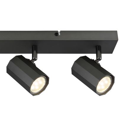 Globo - Strahler 4xGU10/25W/230V schwarz