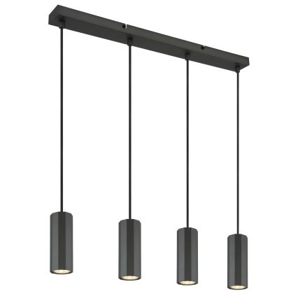 Globo - Strahler 4xGU10/25W/230V schwarz