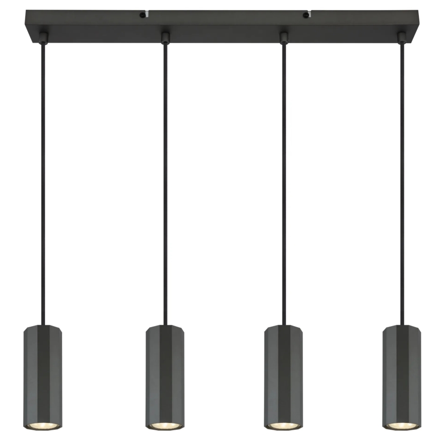 Globo - Strahler 4xGU10/25W/230V schwarz