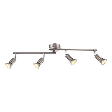 GLOBO 57991-4 - LED-Deckenleuchte MATRIX 4xGU10LED/2,3 W/230V