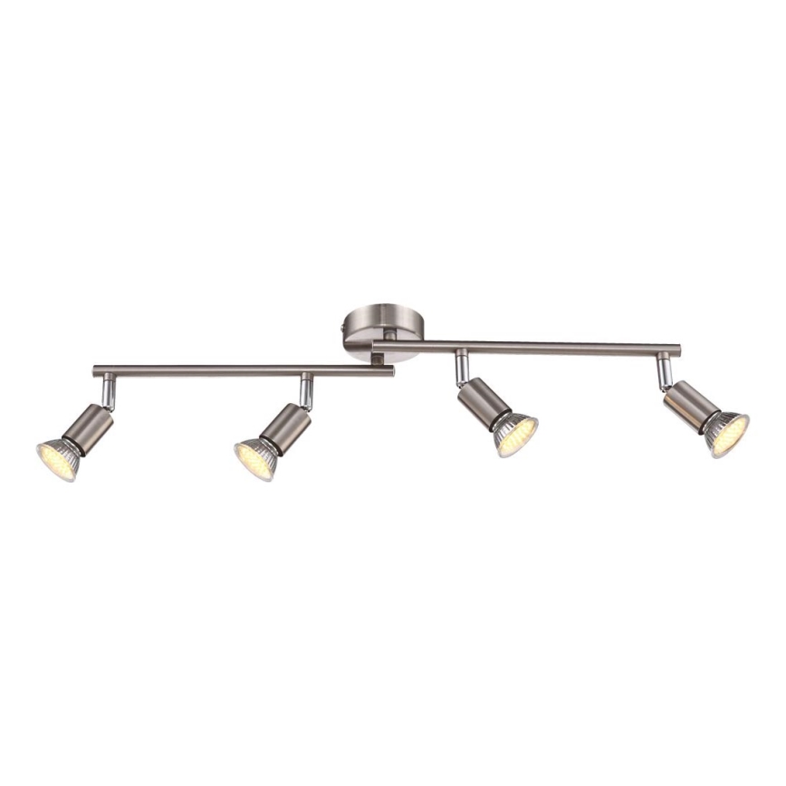 GLOBO 57991-4 - LED-Deckenleuchte MATRIX 4xGU10LED/2,3 W/230V