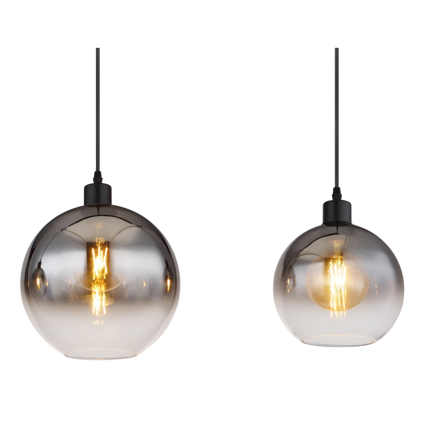 Globo - Pendelleuchte mit Kabelaufhängung 3xE27/60W/230V