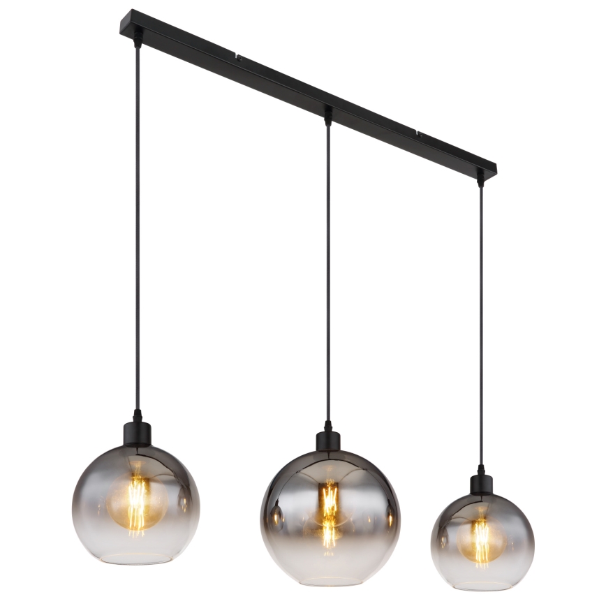 Globo - Pendelleuchte mit Kabelaufhängung 3xE27/60W/230V