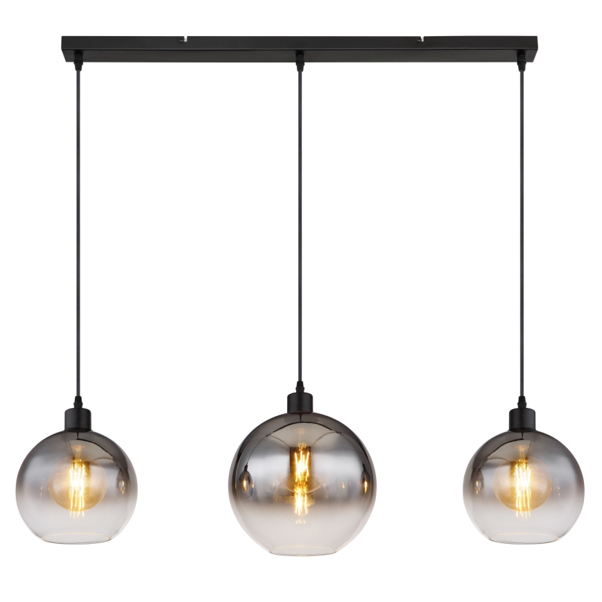 Globo - Pendelleuchte mit Kabelaufhängung 3xE27/60W/230V