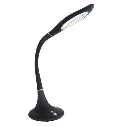 Globo - Dimmbare,  flexible LED-Touch-Tischleuchte LED/9W/230V 3000/4500/6500K schwarz