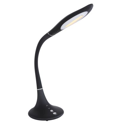 Globo - Dimmbare,  flexible LED-Touch-Tischleuchte LED/9W/230V 3000/4500/6500K schwarz