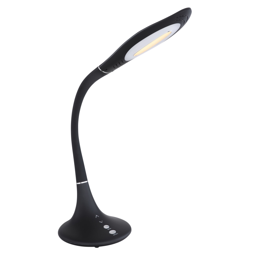 Globo - Dimmbare,  flexible LED-Touch-Tischleuchte LED/9W/230V 3000/4500/6500K schwarz