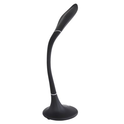 Globo - Dimmbare,  flexible LED-Touch-Tischleuchte LED/9W/230V 3000/4500/6500K schwarz
