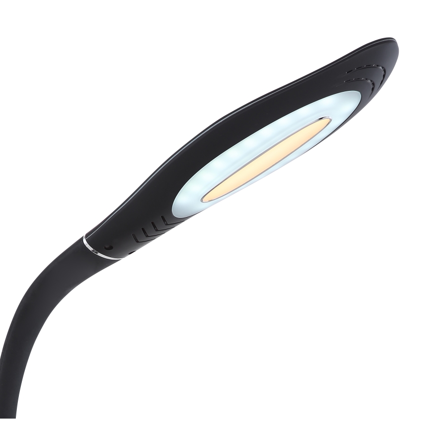 Globo - Dimmbare,  flexible LED-Touch-Tischleuchte LED/9W/230V 3000/4500/6500K schwarz
