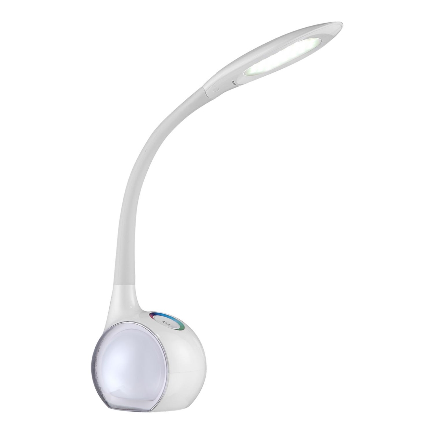 Globo 58278 - LED Tischlampe TARRON 1xLED/5W + 2xLED/0,1W