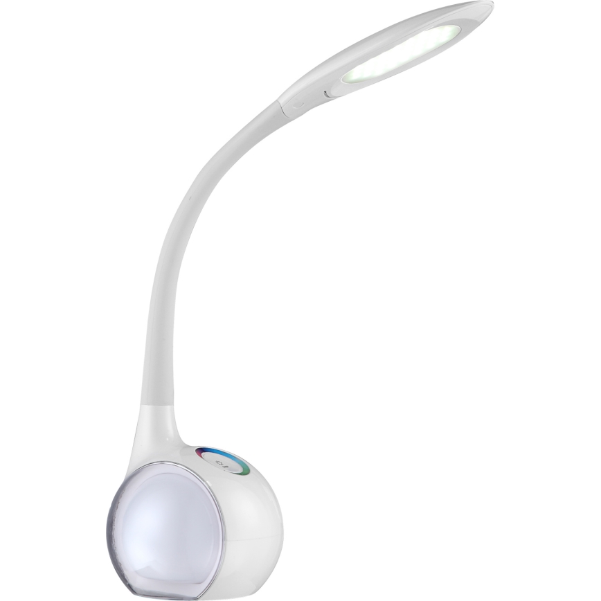 Globo 58278 - LED Tischlampe TARRON 1xLED/5W + 2xLED/0,1W