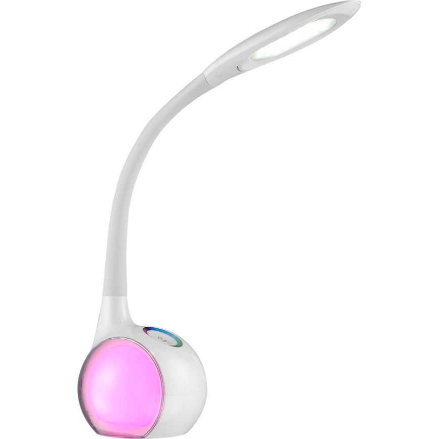 Globo 58278 - LED Tischlampe TARRON 1xLED/5W + 2xLED/0,1W