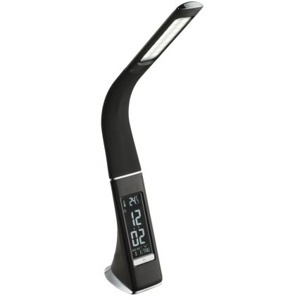 Globo - LED-dimmbare Touch-Tischleuchte mit Display LED/6,5W/230V 3000/4500/5800K schwarz