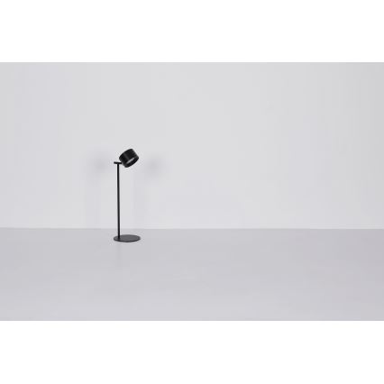 Globo - Dimmbare LED-Tischleuchte mit Touch-Funktion 4in1 LED/4W/5V 3000/4000/5000K 1200 mAh schwarz
