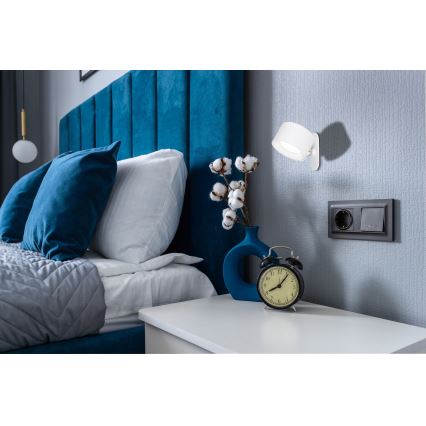 Globo - Dimmbare LED-Tischlampe mit Touch-Funktion 4in1 LED/4W/5V 3000/4000/5000K 1200 mAh weiß