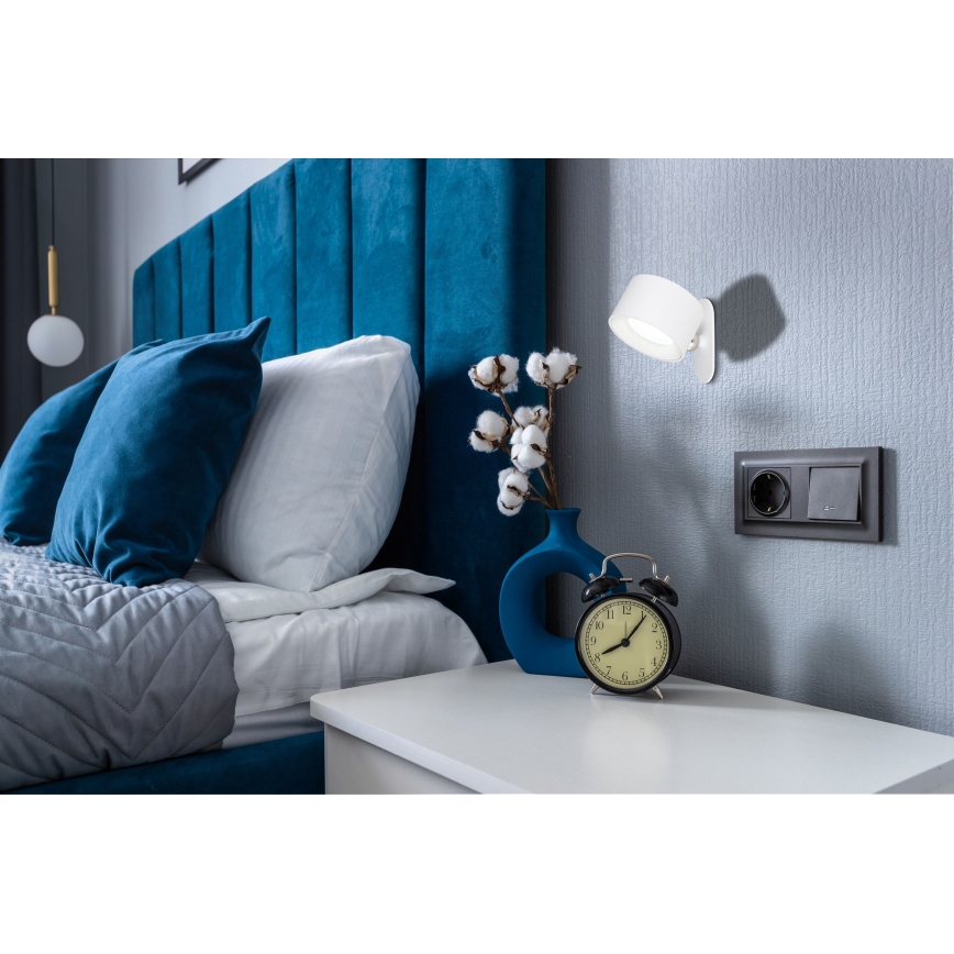 Globo - Dimmbare LED-Tischlampe mit Touch-Funktion 4in1 LED/4W/5V 3000/4000/5000K 1200 mAh weiß