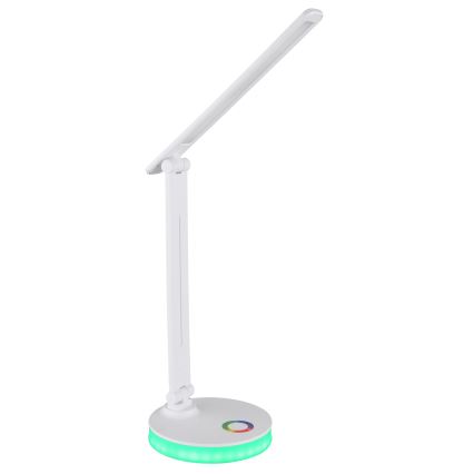 Globo - LED RGBW dimmbare Touch-Tischlampe LED/5W/230V + LED/2W 2700K/4000K/6500K weiß