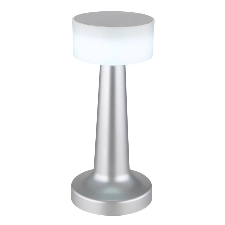 Globo - LED dimmbare Touch-Tischlampe LED/1W/3,7V 2700K/4000K/6500K 800 mAh USB matt Chrom