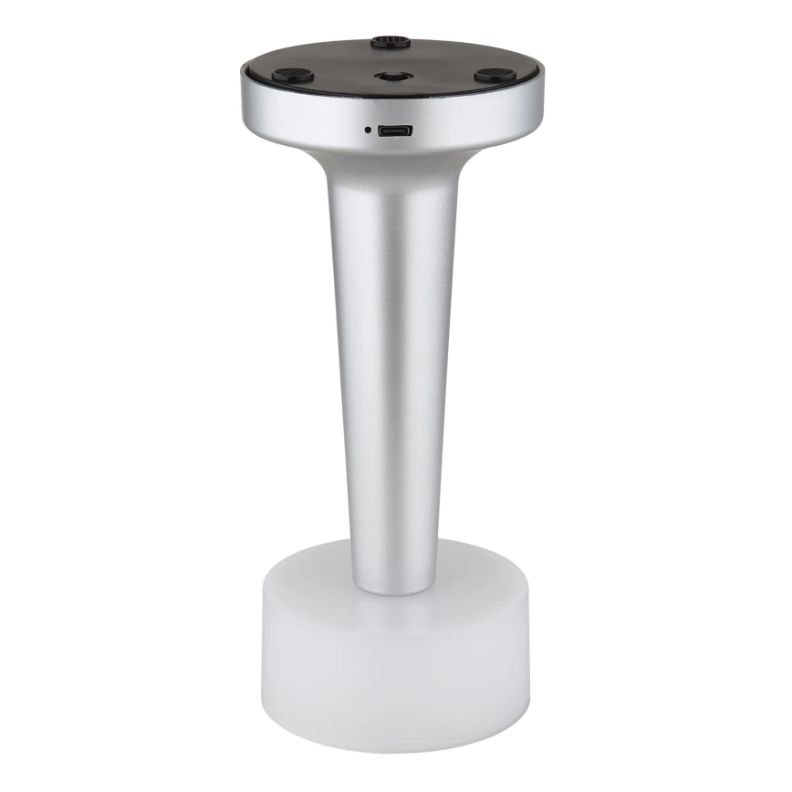 Globo - LED dimmbare Touch-Tischlampe LED/1W/3,7V 2700K/4000K/6500K 800 mAh USB matt Chrom