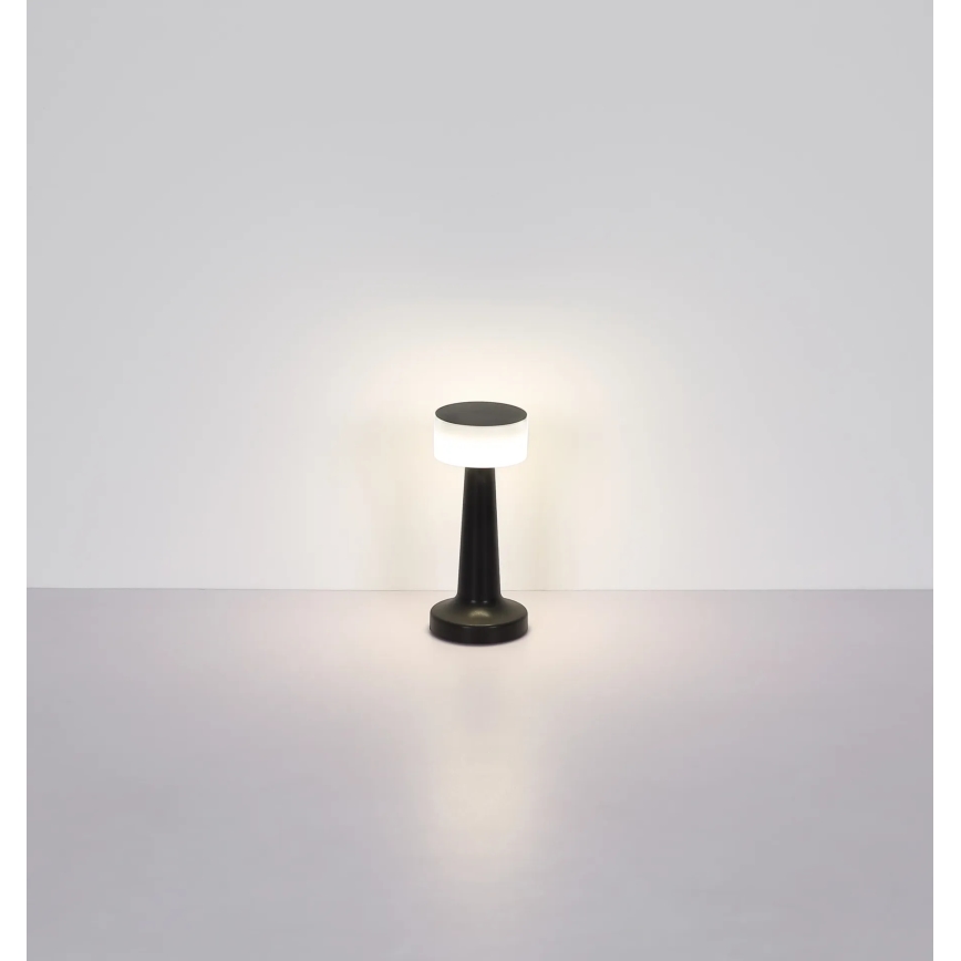 Globo - Dimmbare LED-Tischleuchte mit Touch-Funktion LED/1W/3,7V 2700K/4000K/6500K 800 mAh USB schwarz