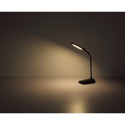 Globo - Dimmbare LED-Tischleuchte mit Touch-Funktion LED/9W/230V 3000K/4000K/6500K CRI 90 schwarz