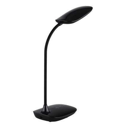 Globo - Dimmbare LED-Tischleuchte mit Touch-Funktion LED/9W/230V 3000K/4000K/6500K CRI 90 schwarz