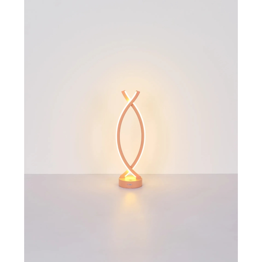 Globo - Dimmbare LED-Tischleuchte mit Touch-Funktion LED/1W/3,7V 3000K 1800 mAh USB rosa
