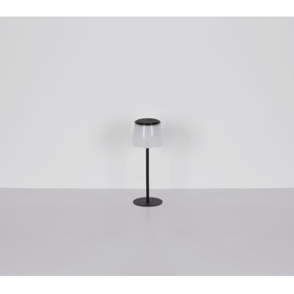 Globo - Dimmbare LED-Touch-Tischleuchte für den Außenbereich LED/1,8W/5V IP44 1800 mAh schwarz/weiß