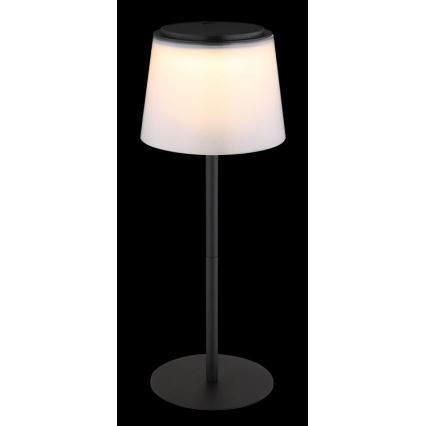 Globo - Dimmbare LED-Touch-Tischleuchte für den Außenbereich LED/1,8W/5V IP44 1800 mAh schwarz/weiß