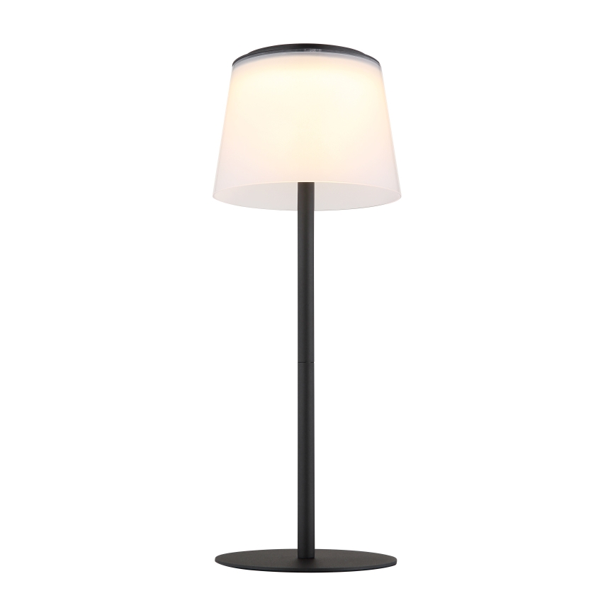 Globo - Dimmbare LED-Touch-Tischleuchte für den Außenbereich LED/1,8W/5V IP44 1800 mAh schwarz/weiß