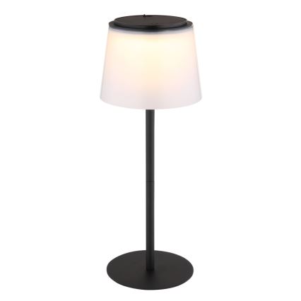 Globo - Dimmbare LED-Touch-Tischleuchte für den Außenbereich LED/1,8W/5V IP44 1800 mAh schwarz/weiß