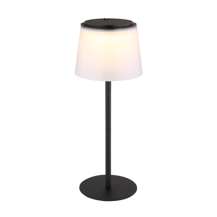 Globo - Dimmbare LED-Touch-Tischleuchte für den Außenbereich LED/1,8W/5V IP44 1800 mAh schwarz/weiß