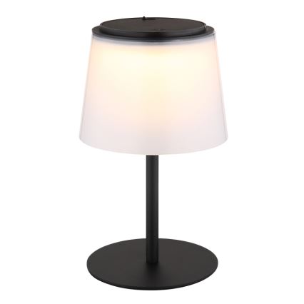 Globo - Dimmbare LED-Touch-Tischleuchte für den Außenbereich LED/1,8W/5V IP44 1800 mAh schwarz/weiß
