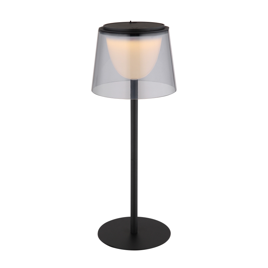 Globo - Dimmbare LED-Touch-Tischleuchte für den  Outdoor-Bereich LED/1,8W/5V IP44 1800 mAh schwarz/rauchig