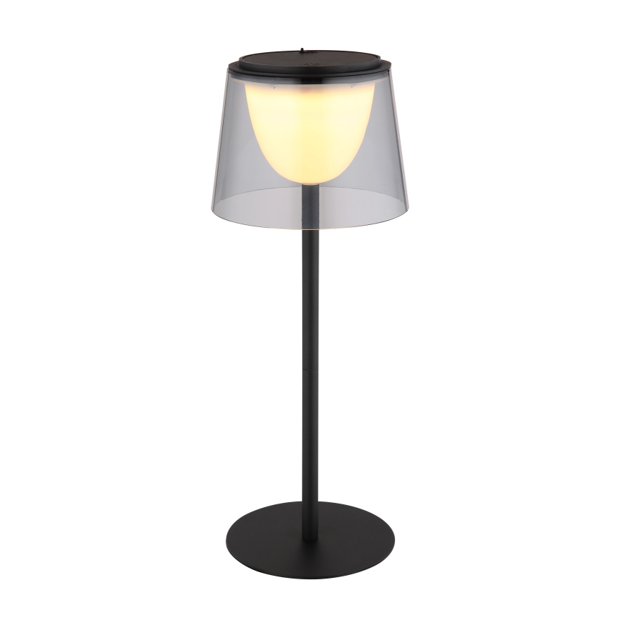 Globo - Dimmbare LED-Touch-Tischleuchte für den  Outdoor-Bereich LED/1,8W/5V IP44 1800 mAh schwarz/rauchig
