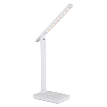 Globo - Dimmbare aufladbare LED-Tischleuchte mit Touch-Funktion LED/3W/5V 2800/4000/6500K 1800 mAh weiß