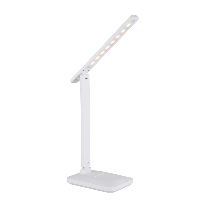 Globo - Dimmbare aufladbare LED-Tischleuchte mit Touch-Funktion LED/3W/5V 2800/4000/6500K 1800 mAh weiß