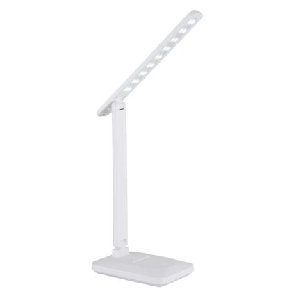 Globo - Dimmbare aufladbare LED-Tischleuchte mit Touch-Funktion LED/3W/5V 2800/4000/6500K 1800 mAh weiß
