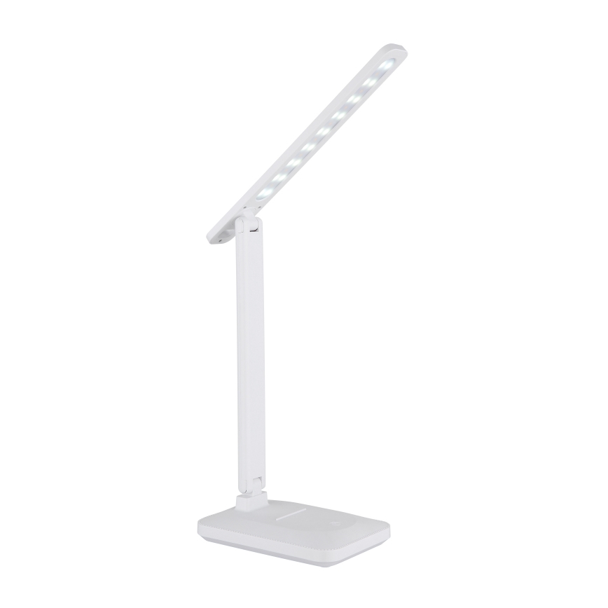 Globo - Dimmbare aufladbare LED-Tischleuchte mit Touch-Funktion LED/3W/5V 2800/4000/6500K 1800 mAh weiß