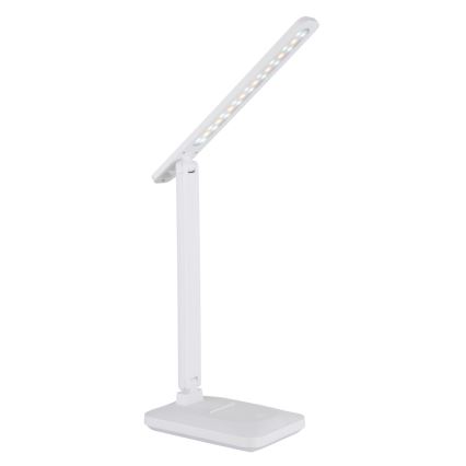 Globo - Dimmbare aufladbare LED-Tischleuchte mit Touch-Funktion LED/3W/5V 2800/4000/6500K 1800 mAh weiß